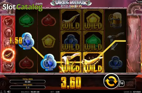 Скрин9. Viking Honour XtraWild слот