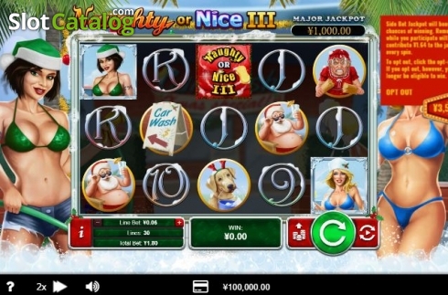 Скрин2. Naughty or Nice 3 слот