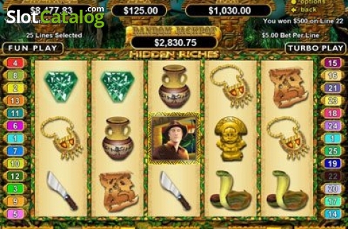Скрин4. Hidden Riches слот