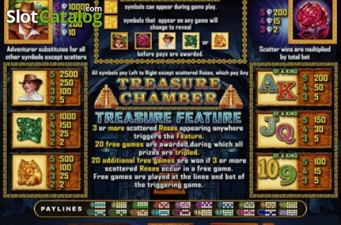 Скрин4. Treasure Chamber слот
