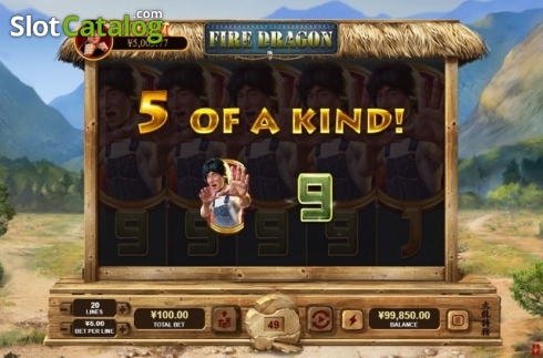 Скрин4. Fire Dragon слот