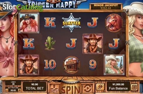 Скрин2. Trigger Happy (RTG) слот