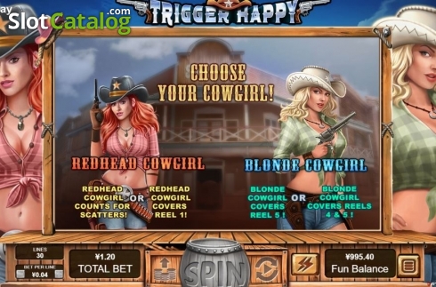 Скрин4. Trigger Happy (RTG) слот