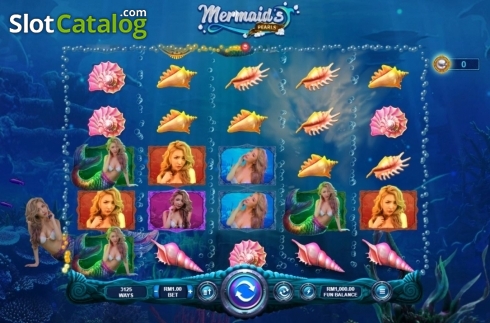 Скрин2. Mermaid's Pearls (RTG) слот