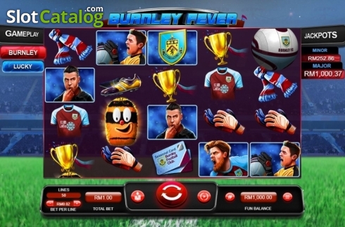 Скрин2. Burnley Fever слот