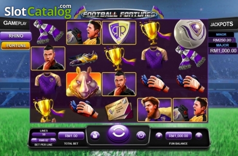 Скрин2. Football Fortunes слот