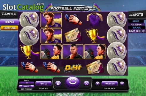 Скрин3. Football Fortunes слот
