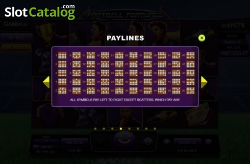Скрин8. Football Fortunes слот