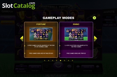 Скрин9. Football Fortunes слот