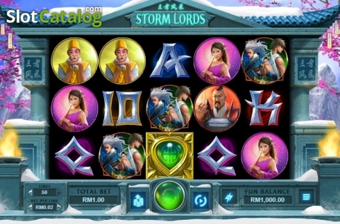 Скрин2. Storm Lords слот