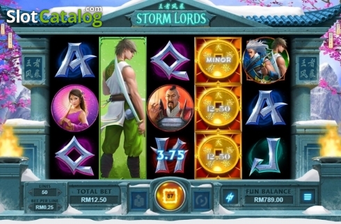Скрин4. Storm Lords слот