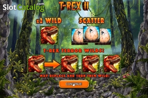 Скрин2. T-Rex 2 слот