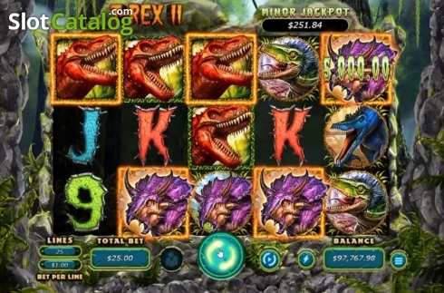 Скрин6. T-Rex 2 слот