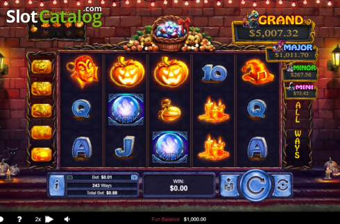 Скрин3. Halloween Treasures слот
