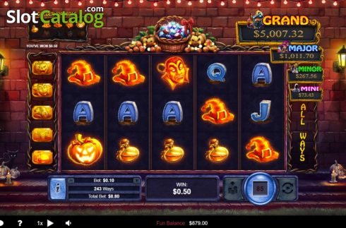 Скрин6. Halloween Treasures слот