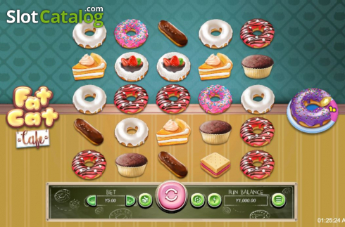 Скрин3. Fat Cat Cafe слот