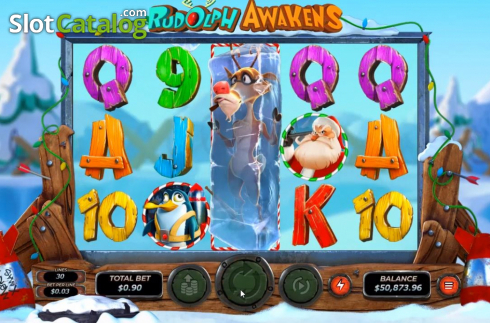 Скрин2. Rudolph Awakens слот