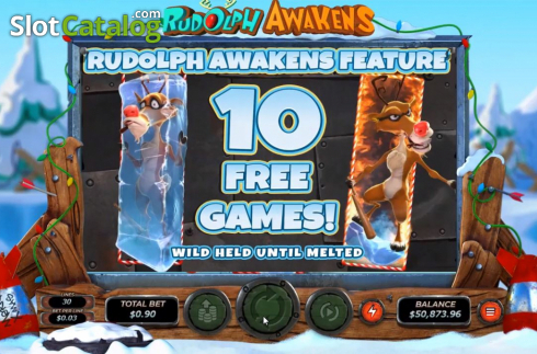 Скрин4. Rudolph Awakens слот