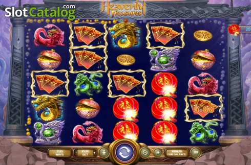 Скрин4. Heavenly Treasures слот