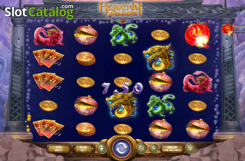 Скрин5. Heavenly Treasures слот