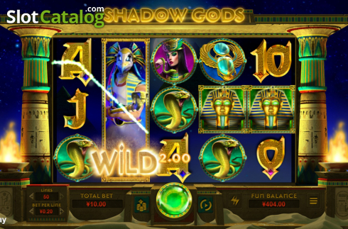 Скрин3. Shadow Gods слот