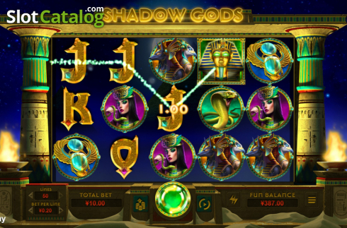 Скрин4. Shadow Gods слот