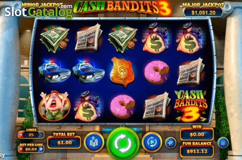 Скрин2. Cash Bandits 3 слот