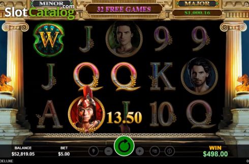 Скрин6. Achilles Deluxe слот
