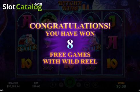 Скрин4. Witchy Wins слот