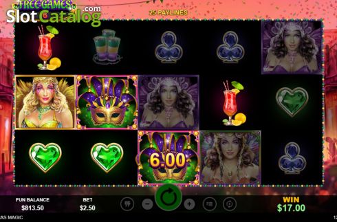 Скрин8. Mardi Gras Magic слот