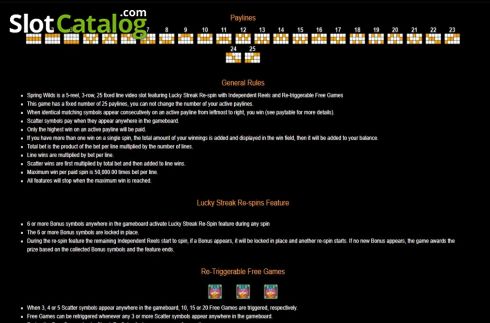 Скрин5. Spring Wilds слот