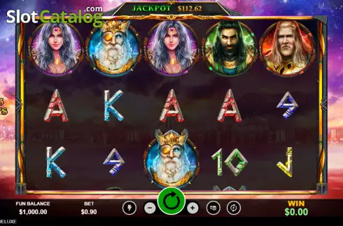 Скрин2. Asgard Deluxe слот