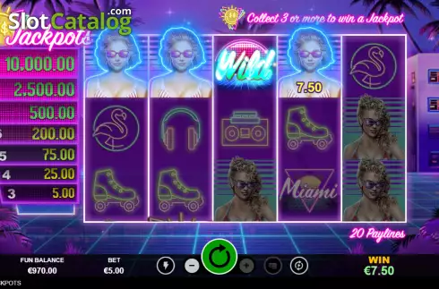 Скрин4. Miami Jackpots слот