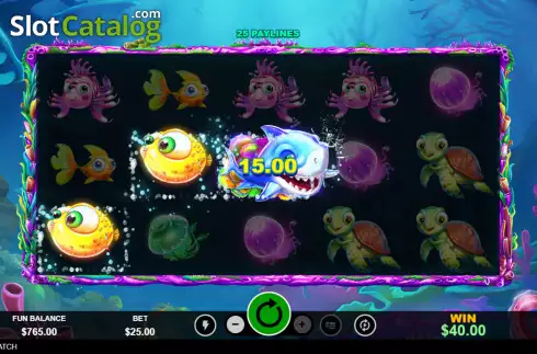 Скрин4. Lucky Catch слот