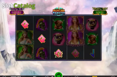 Скрин4. Princess Warrior слот