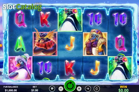 Скрин2. Penguin Palooza слот