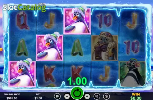 Скрин3. Penguin Palooza слот