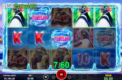 Скрин4. Penguin Palooza слот