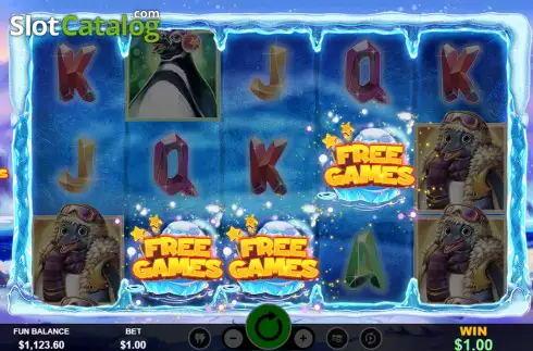Скрин7. Penguin Palooza слот
