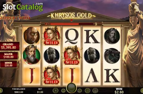 Скрин5. Khrysos Gold слот