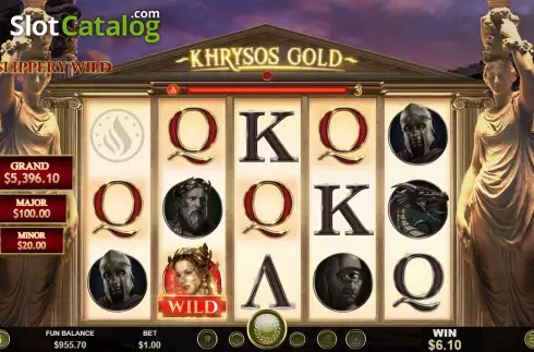 Скрин6. Khrysos Gold слот