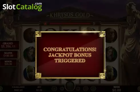 Скрин7. Khrysos Gold слот