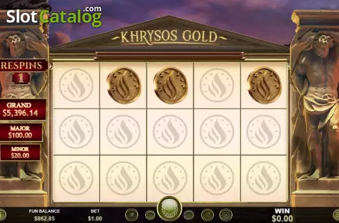 Скрин8. Khrysos Gold слот