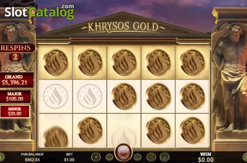 Скрин9. Khrysos Gold слот