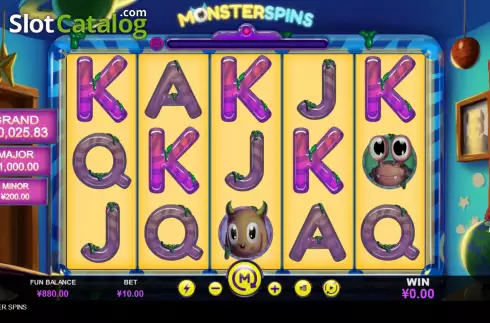 Скрин3. Monster Spins слот