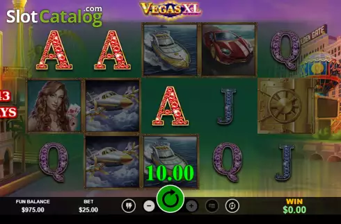 Скрин3. Vegas XL слот
