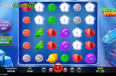 Скрин3. Shelltastic Wins слот