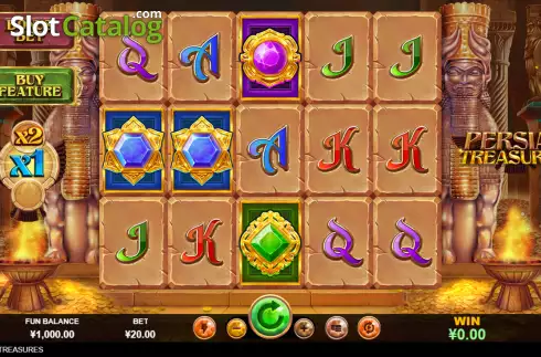 Скрин2. Persian Treasures слот