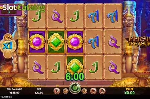 Скрин3. Persian Treasures слот