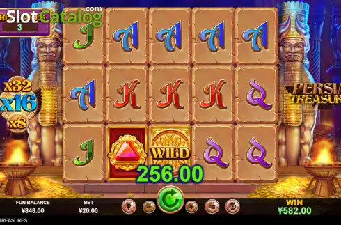 Скрин4. Persian Treasures слот